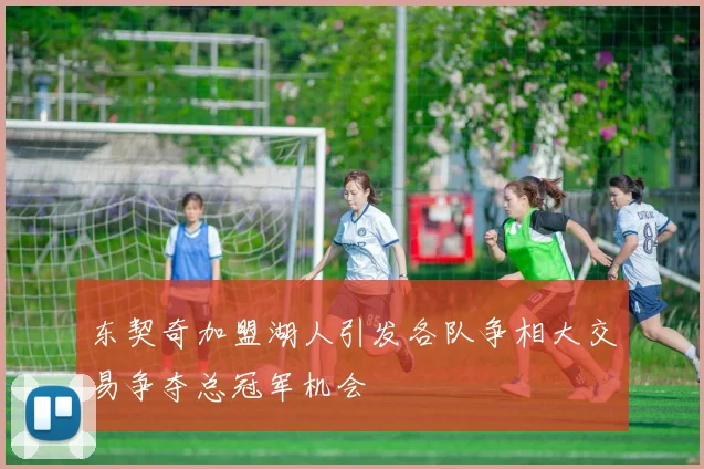东契奇加盟湖人引发各队争相大交易争夺总冠军机会